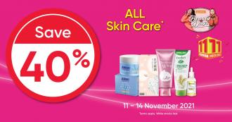 Guardian Skin Care Sale 40% OFF (11 November 2021 - 14 November 2021)