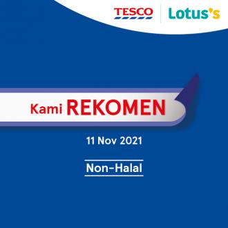 Tesco Non-Halal Items Promotion (11 November 2021 - 17 November 2021)