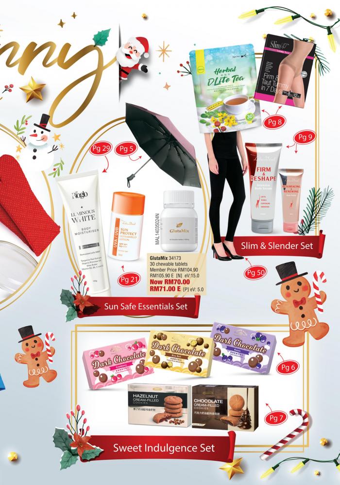 Cosway Christmas Promotion Catalogue (20 November 2021 - 31 December 2021)