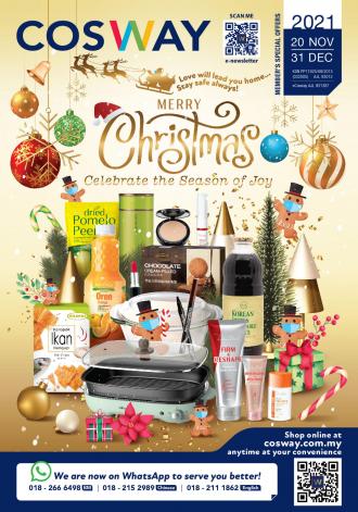 Cosway Christmas Promotion Catalogue (20 Nov 2021 - 31 Dec 2021)