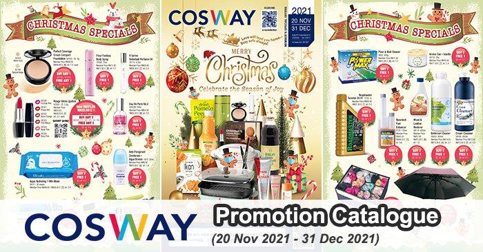 Cosway Christmas Promotion Catalogue (20 Nov 2021 - 31 Dec 2021)