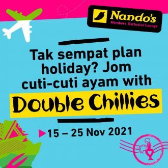 Nando's Double Chillies Promotion (15 November 2021 - 25 November 2021)