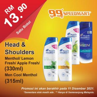 99 Speedmart Shampoo Promotion (valid until 11 December 2021)