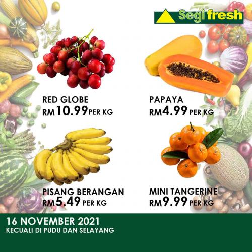 Segi Fresh Promotion (16 November 2021)