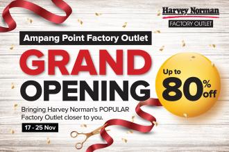 Harvey Norman Factory Outlet Ampang Point Opening Promotion Up To 80% OFF (17 November 2021 - 25 November 2021)