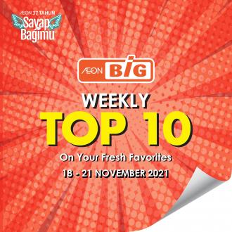 AEON BiG Fresh Produce Weekly Top 10 Promotion (18 November 2021 - 21 November 2021)