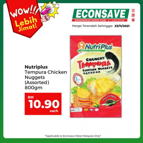 Nutriplus Tempura Chicken Nuggets 800gm @ RM10.90