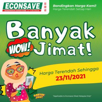 Econsave Banyak Jimat Promotion (valid until 23 November 2021)