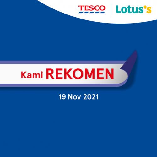Tesco / Lotus's REKOMEN Promotion published on 19 November 2021