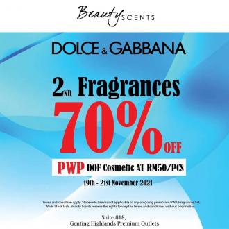 Beauty Scents Special Sale 2nd Item Up To 70% OFF at Genting Highlands Premium Outlets (19 November 2021 - 21 November 2021)