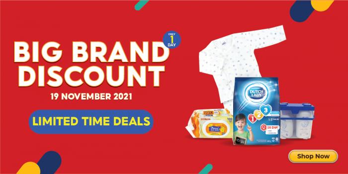 Manjaku Shopee Big Brand Sale (19 November 2021)
