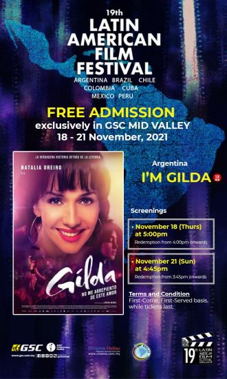 GSC Latin American Film Festival FREE Screening Promotion (18 November 2021 - 21 November 2021)
