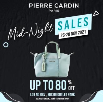Pierre Cardin Black Friday Midnight Sale Up To 80% OFF at Mitsui Outlet Park (26 November 2021 - 28 November 2021)