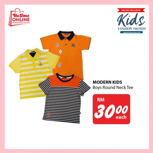 The Store Online Kids Fashion Promotion (valid until 30 November 2021)