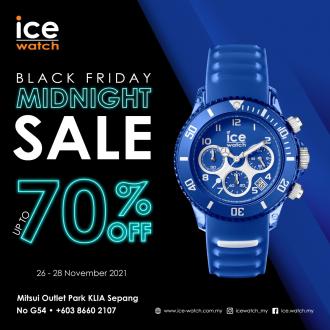 Ice Watch Black Friday Midnight Sale Up To 70% OFF at Mitsui Outlet Park (26 Nov 2021 - 28 Nov 2021)