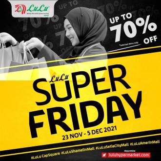 LuLu Super Friday Sale Up To 70% OFF (23 November 2021 - 5 December 2021)