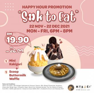 Mykori Seek to Eat Happy Hour Promotion (22 Nov 2021 - 22 Dec 2021)