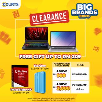 COURTS Laptop Clearance Sale (valid until 30 November 2021)