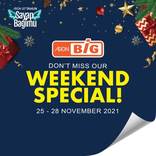 AEON BiG Weekend Promotion (25 November 2021 - 28 November 2021)