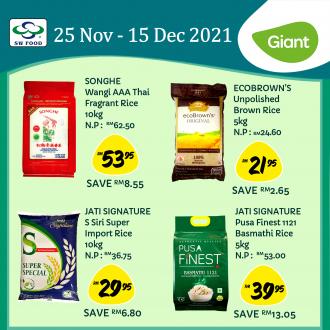 Giant Rice Promotion (25 November 2021 - 15 December 2021)