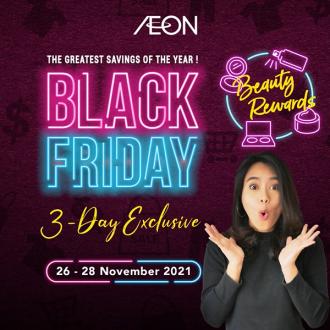 AEON Black Friday Beauty Rewards Sale (26 November 2021 - 28 November 2021)