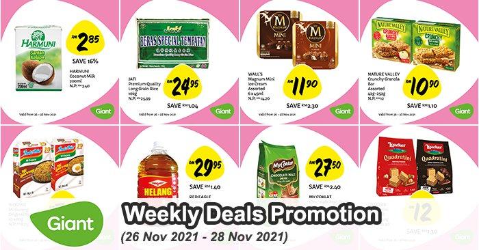 Giant Weekly Deals Promotion (26 Nov 2021 - 28 Nov 2021)