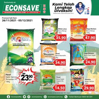 Econsave Rice Promotion (26 November 2021 - 5 December 2021)