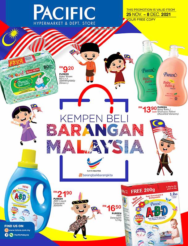 Pacific Hypermarket Buy Malaysia Products Promotion Catalogue (25 November 2021 - 8 December 2021)