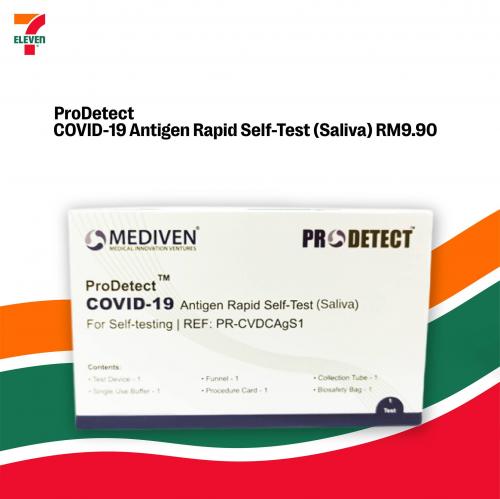 7 Eleven ProDetect Covid-19 Antigen Rapid Self-Test @ RM9.90 Promotion