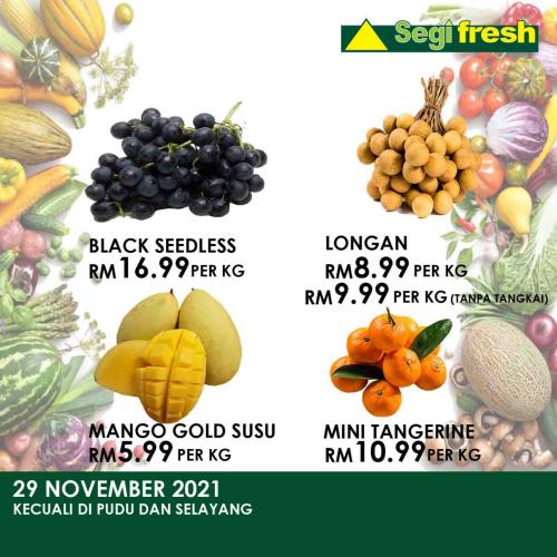 Segi Fresh Promotion (29 November 2021)