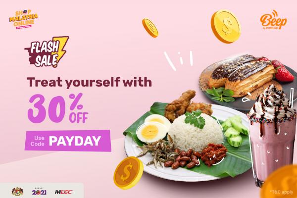Beep Pay Day Sale 30% OFF (29 November 2021 - 3 December 2021)
