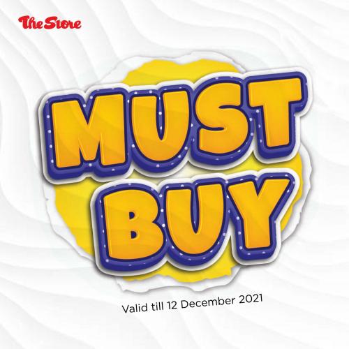 The Store Must Buy Promotion (valid until 12 December 2021)