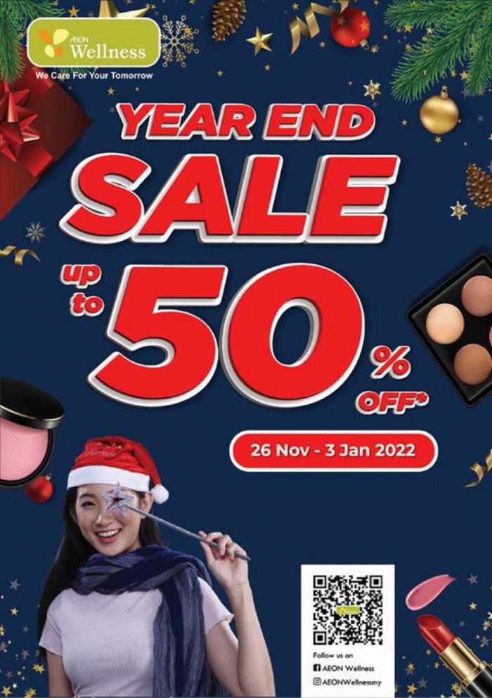 AEON Wellness Year End Sale Promotion Catalogue (26 November 2021 - 3 January 2022)
