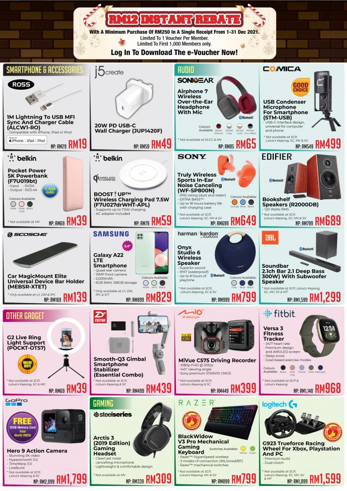All IT Hypermarket Members Sale Discount Up To 65% OFF (1 December 2021 - 31 December 2021)