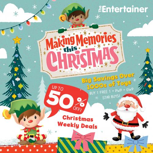 The Entertainer Toy Shop Christmas Promotion Up To 50% OFF (26 November 2021 - 2 January 2022)