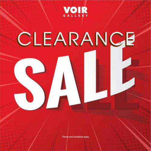 VOIR Gallery Clearance Sale Discount Up To 50% (26 November 2021 - 9 December 2021)