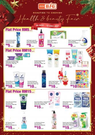 AEON BiG Health & Beauty Fair Promotion Catalogue (29 November 2021 - 12 December 2021)