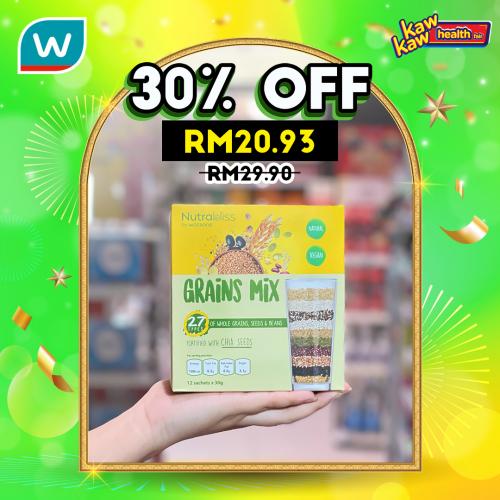 Watsons Health Care Sale Up To 30% OFF (2 December 2021 - 6 December 2021)
