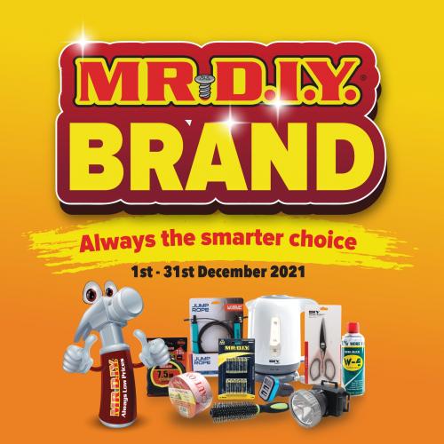 MR DIY Brand Promotion (1 December 2021 - 31 December 2021)