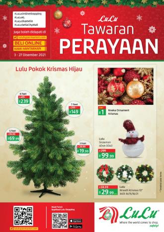 LuLu Christmas Promotion (3 December 2021 - 27 December 2021)