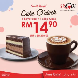 Secret Recipe SR Go Beverage + Cake @ RM14.90 Promotion