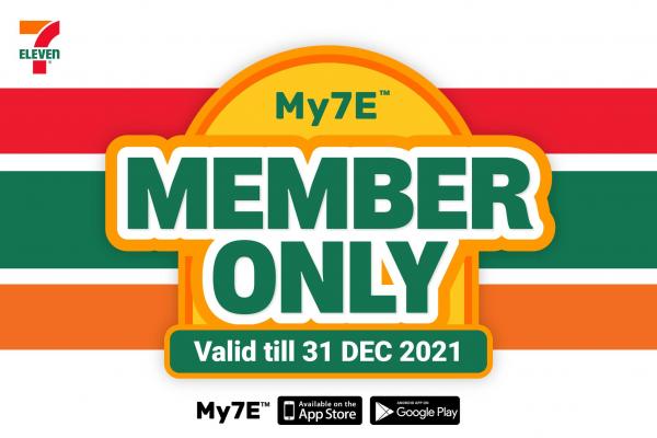 7 Eleven Member Promotion (valid until 31 December 2021)