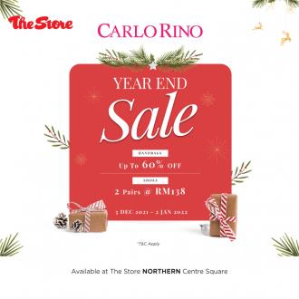 The Store Carlo Rino Year End Sale Up To 60% OFF (3 December 2021 - 2 January 2022)