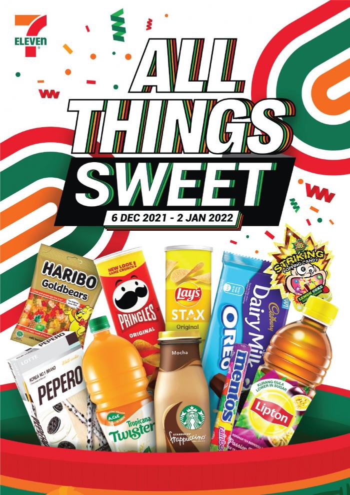 7 Eleven All Things Sweet Promotion Catalogue (6 December 2021 - 2 January 2022)