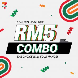 7 Eleven RM5 Combo Promotion (6 December 2021 - 2 January 2022)