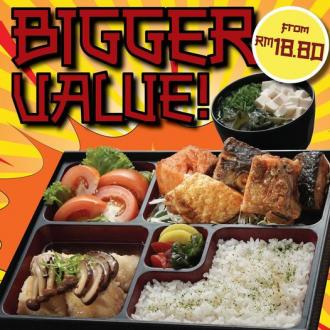 Sushi Tei Bigger Value from RM18.80 Promotion