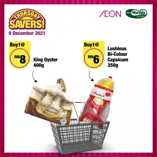 AEON Supermarket Thursday Savers Promotion (9 December 2021)