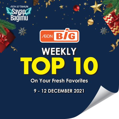 AEON BiG Fresh Produce Weekly Top 10 Promotion (9 December 2021 - 12 December 2021)