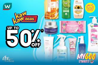 Watsons Brand Products Sale Up To 50% OFF (9 December 2021 - 13 December 2021)