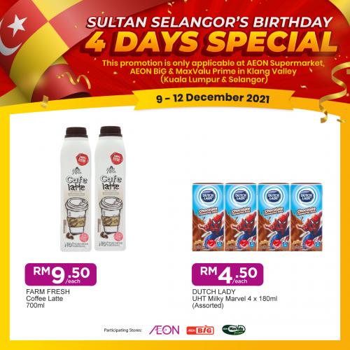 AEON BiG Sultan Selangor's Birthday Promotion (9 December 2021 - 12 December 2021)